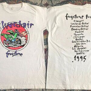 Silverchair Frogstomp Tour 1995 Rock Band Music Fan Graphic T-Shirt Double Sided